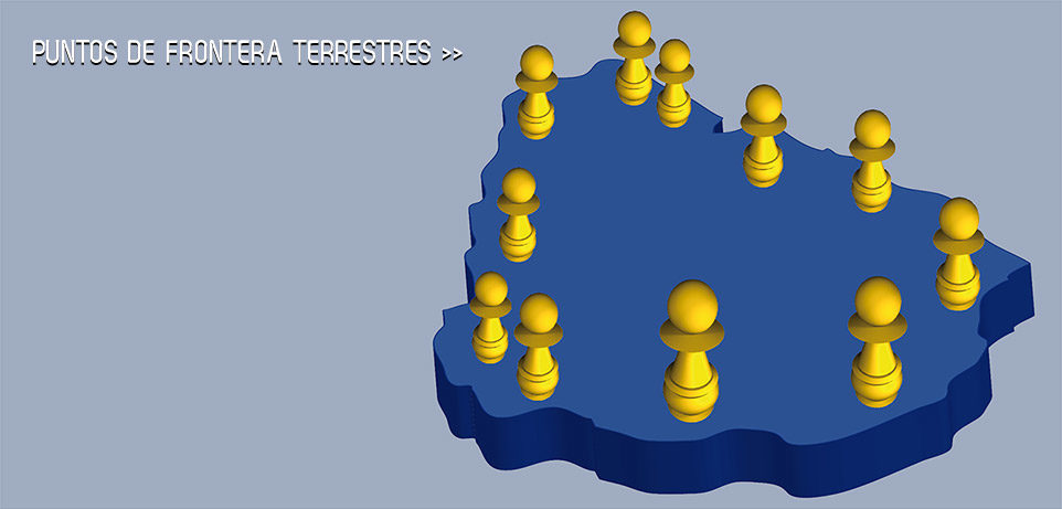 Puntos de fronteras terrestres